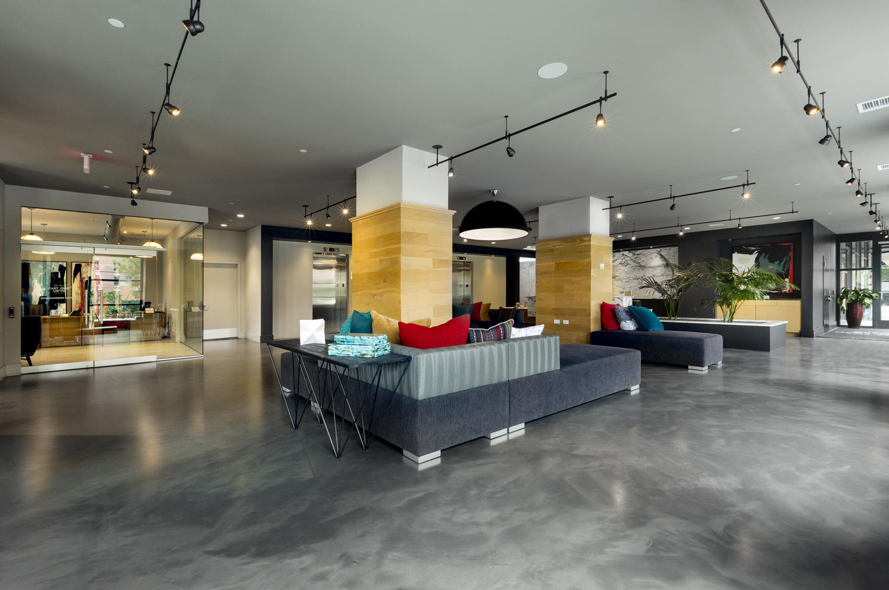 Interior design of Cast Iron Lofts II project