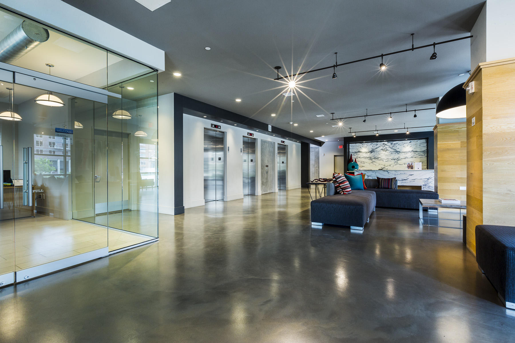 Interior design of Cast Iron Lofts II project