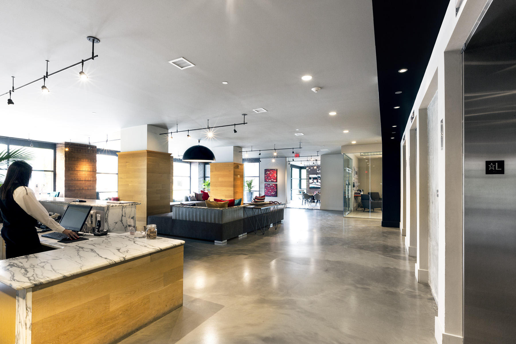 Interior design of Cast Iron Lofts II project