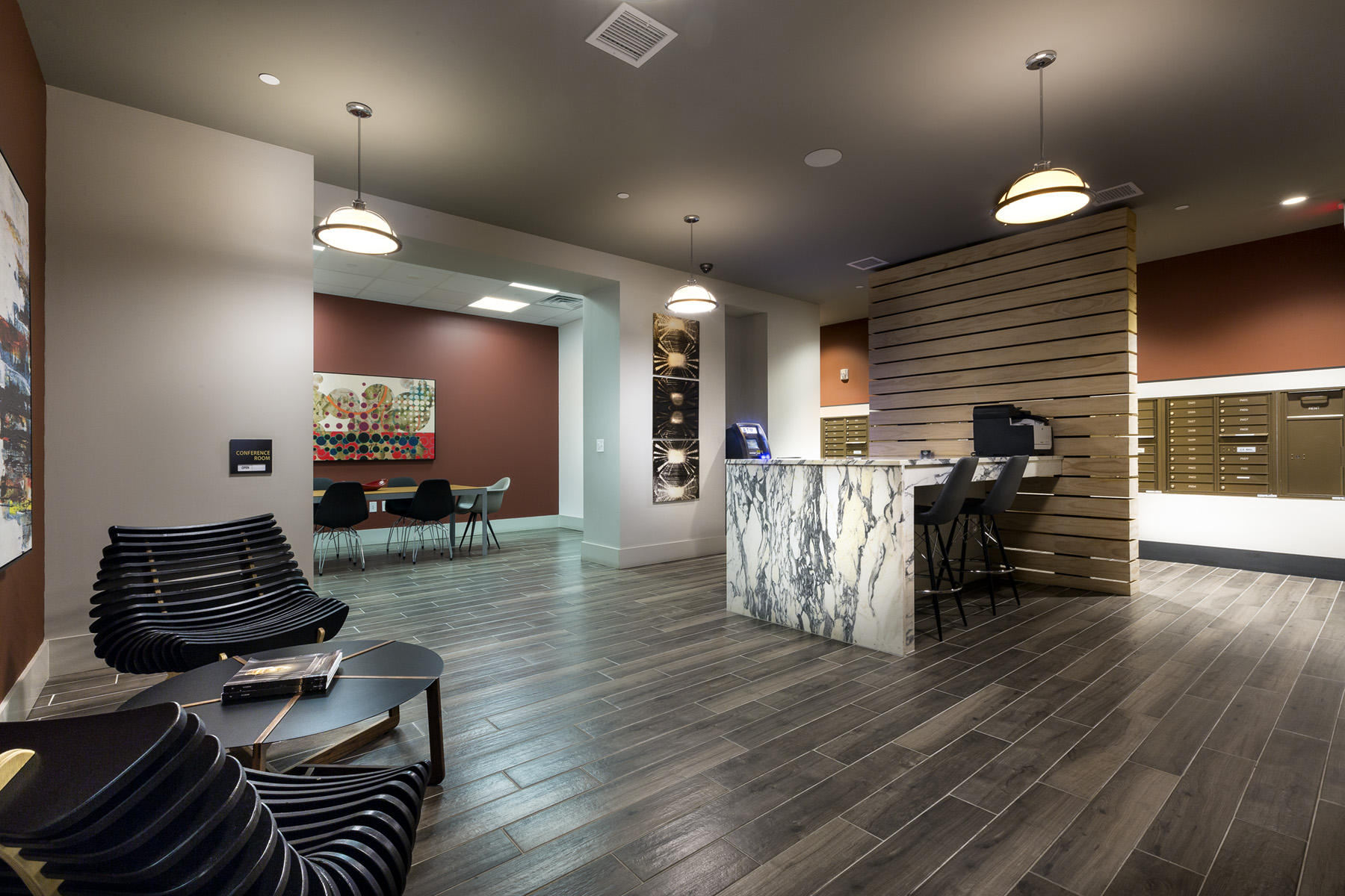 Interior design of Cast Iron Lofts II project