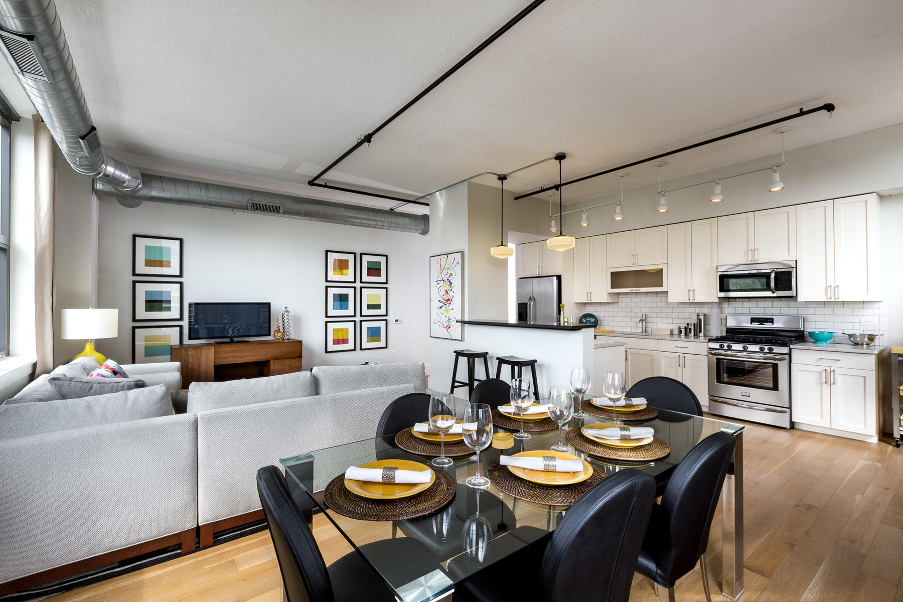 Interior design of Cast Iron Lofts II project