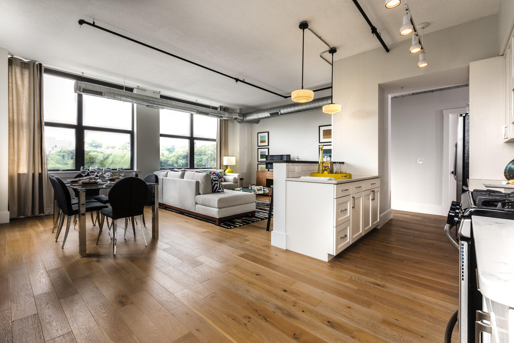 Interior design of Cast Iron Lofts II project