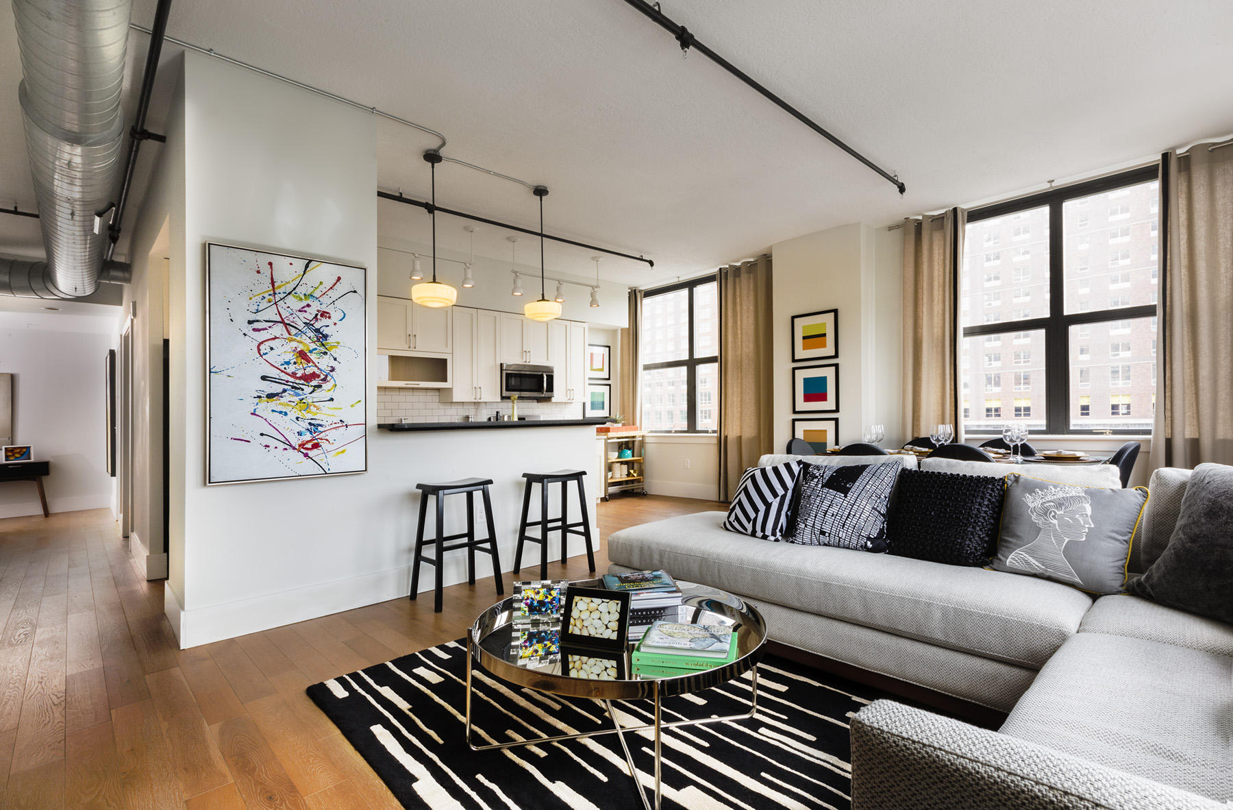 Interior design of Cast Iron Lofts II project