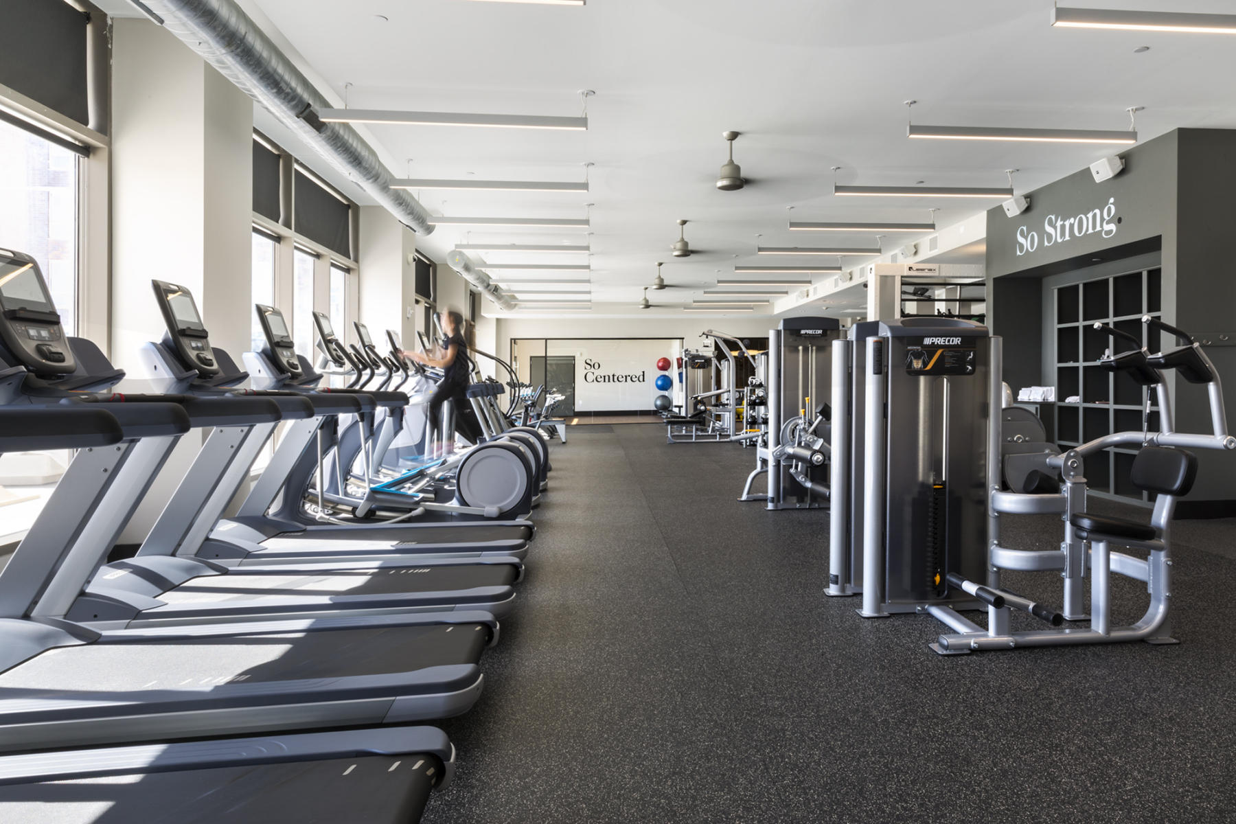 Interior design of the Soho Lofts project