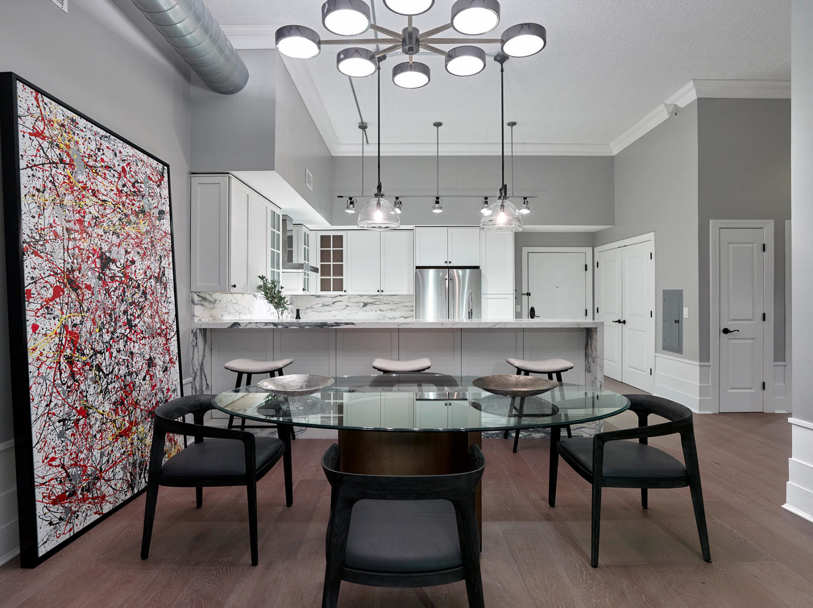 Interior design of The CLIFFS project