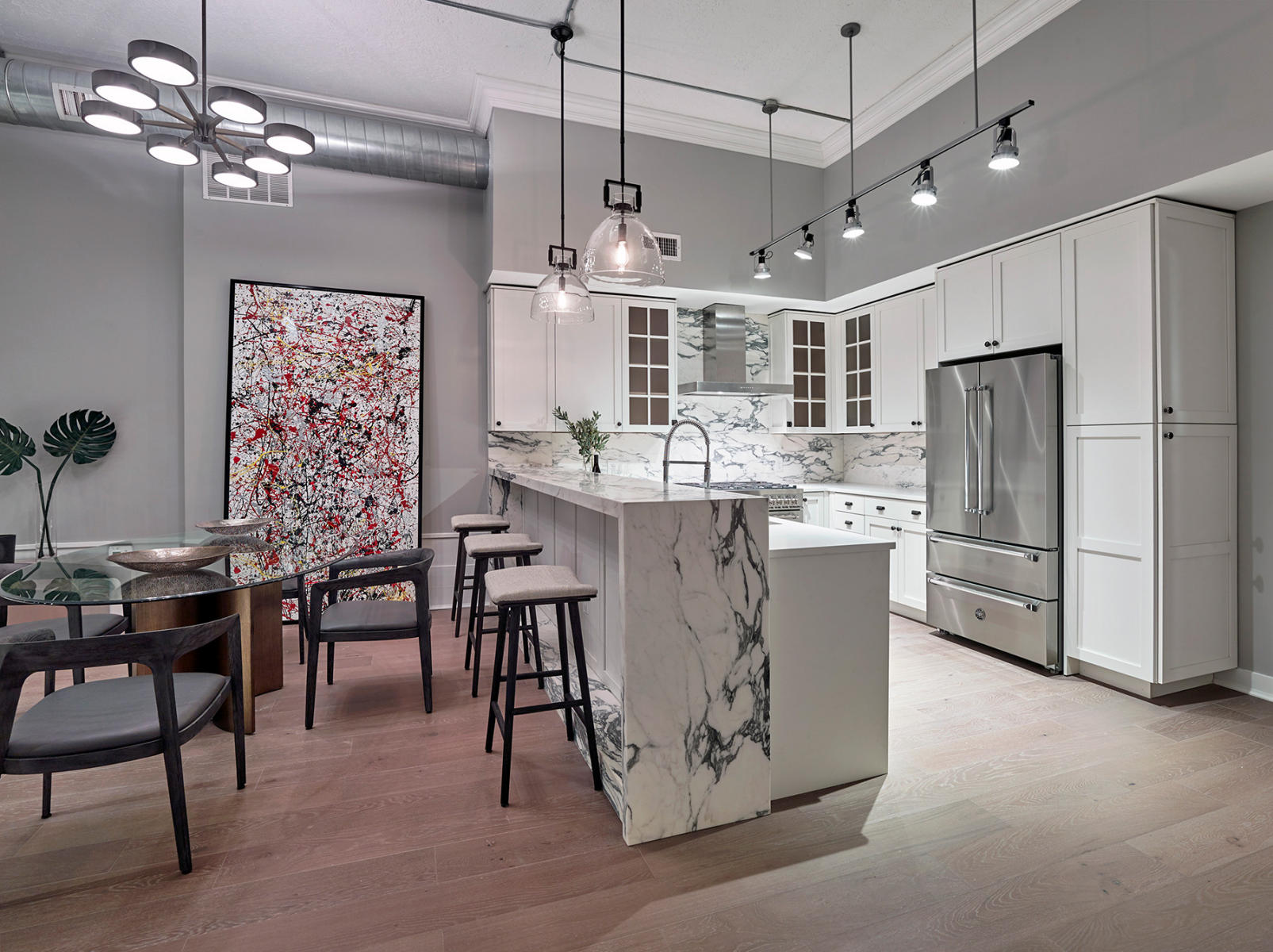 Interior design of The CLIFFS project