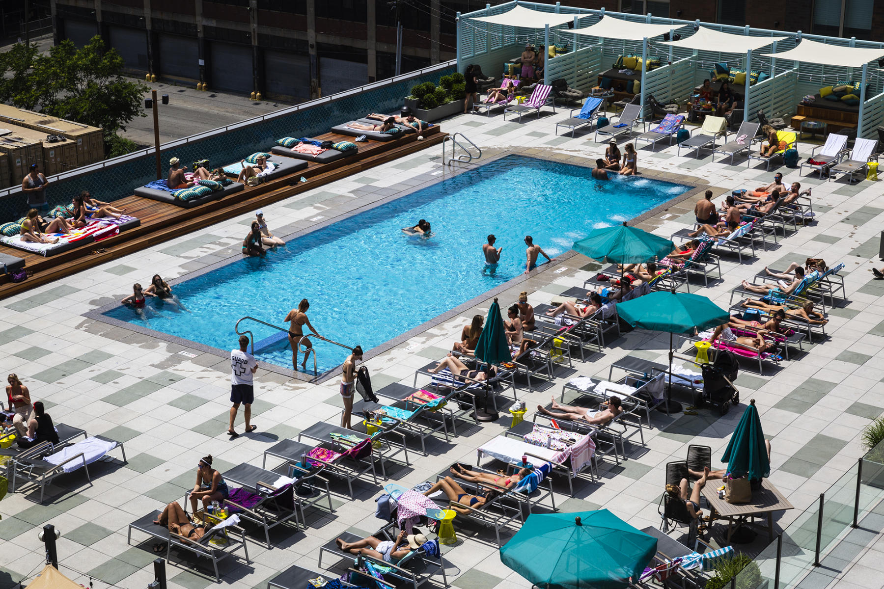 Soho Lofts project - Pool Deck