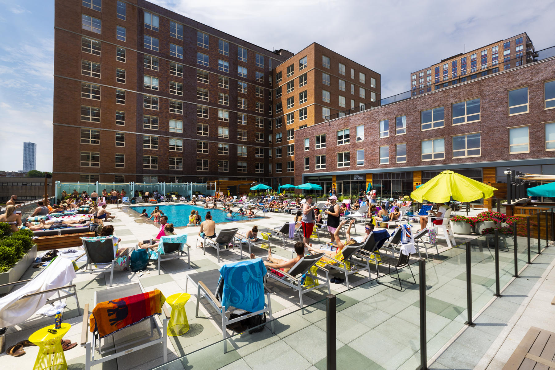 Soho Lofts project - Pool Deck