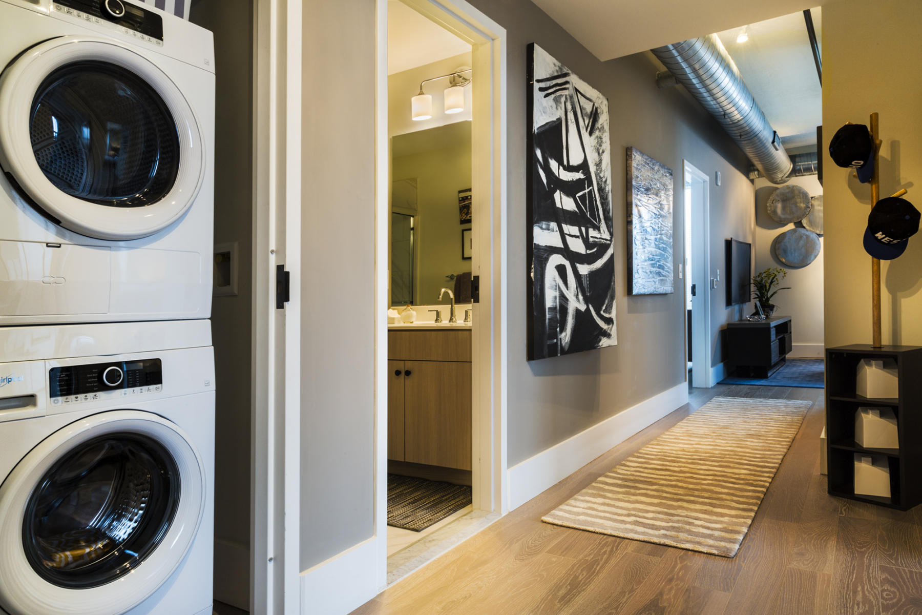 Interior design of the Soho Lofts project