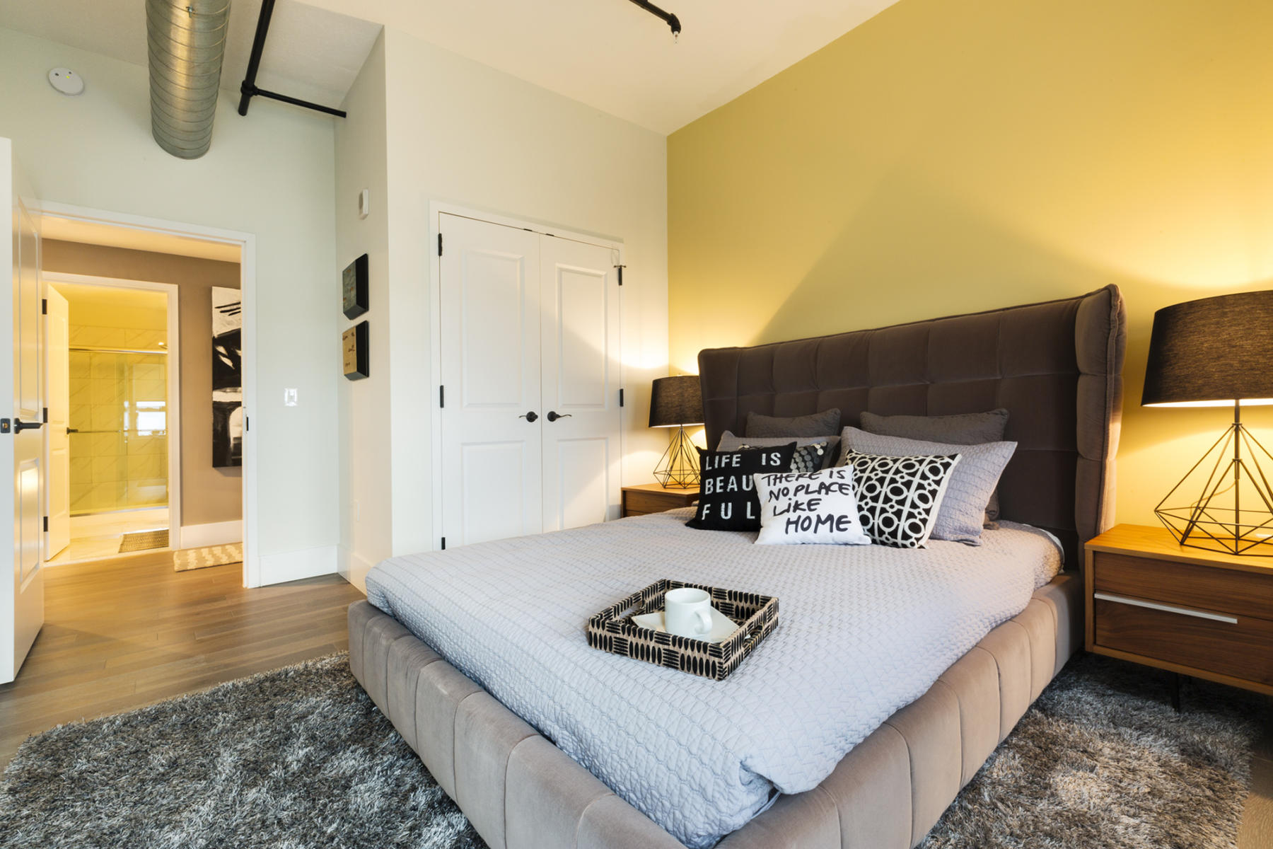 Interior design of the Soho Lofts project