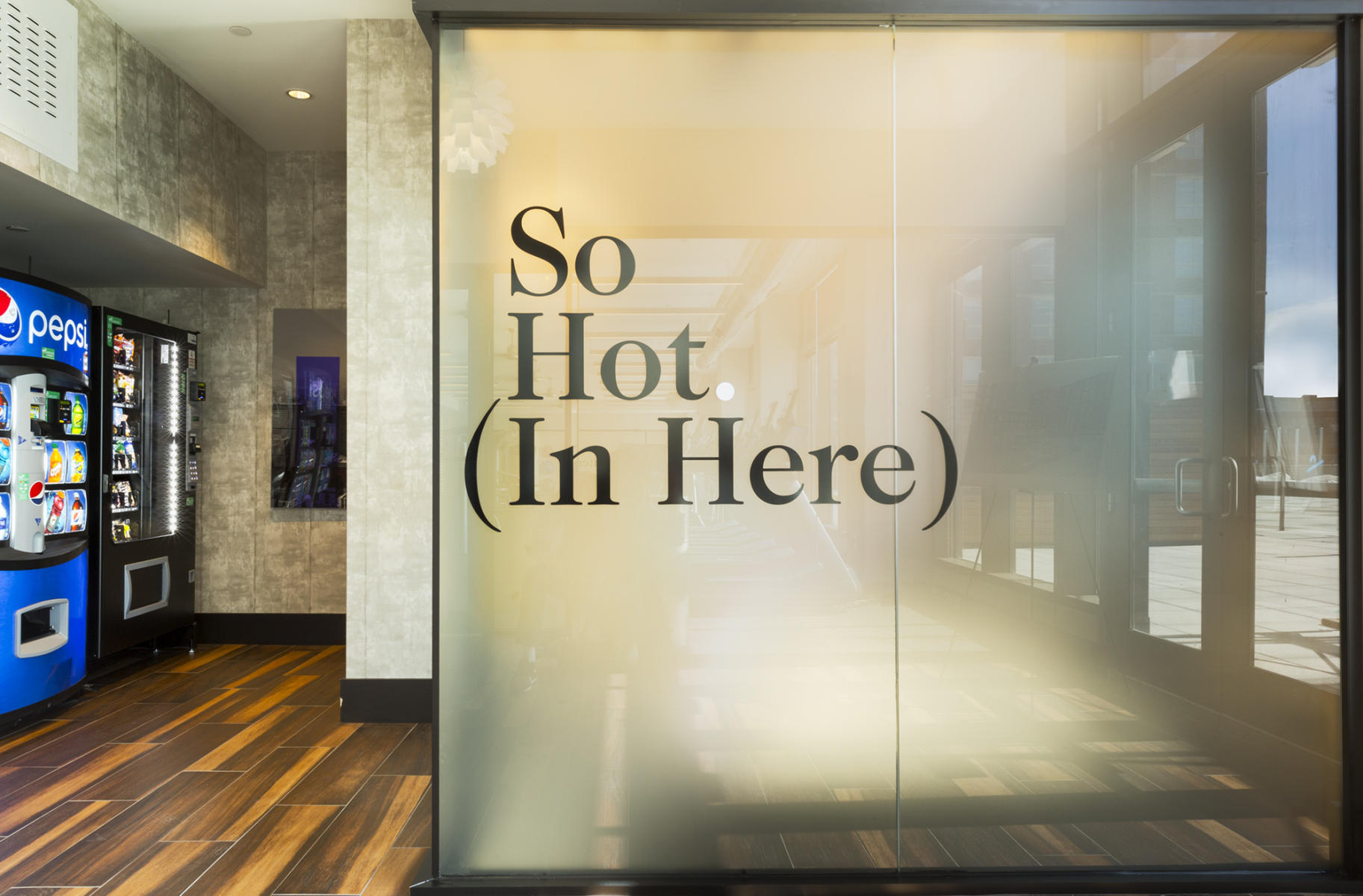 Interior design of the Soho Lofts project - sauna
