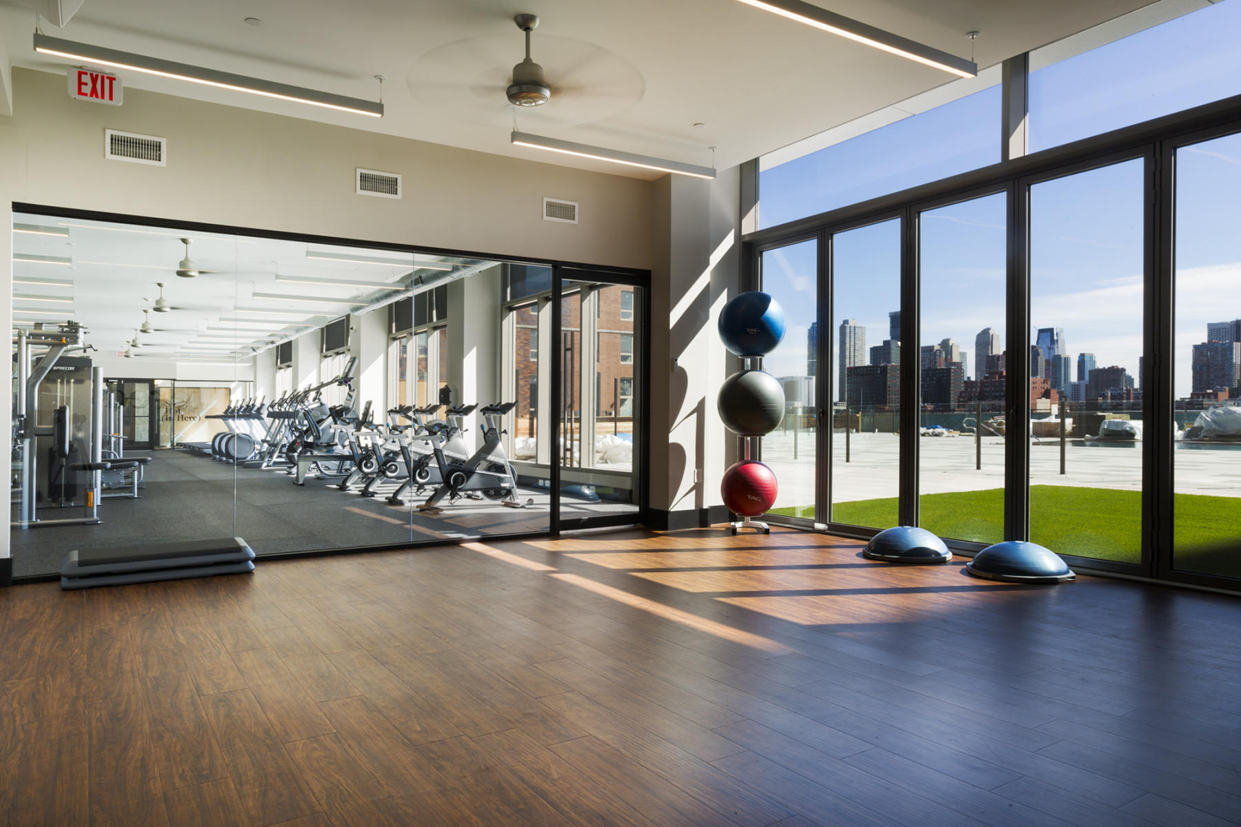 Interior design of the Soho Lofts project