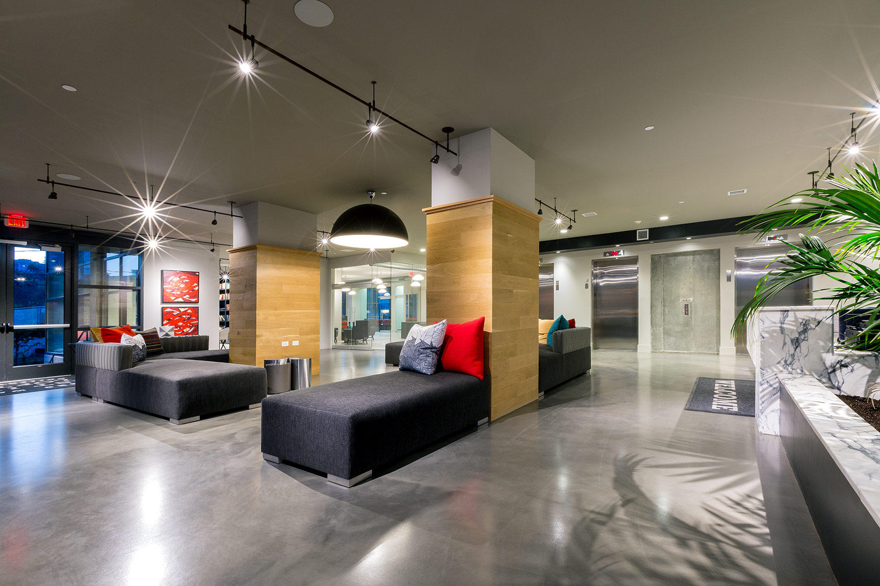 Interior design of Cast Iron Lofts II project