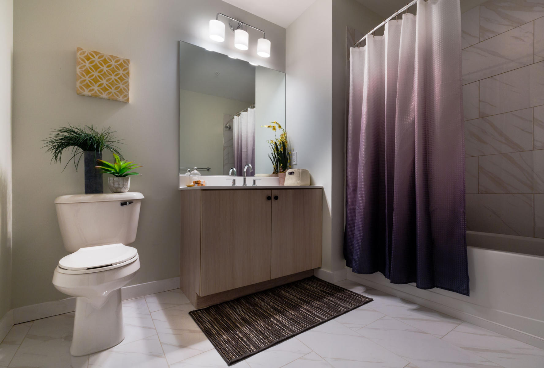Interior design of the Soho Lofts project