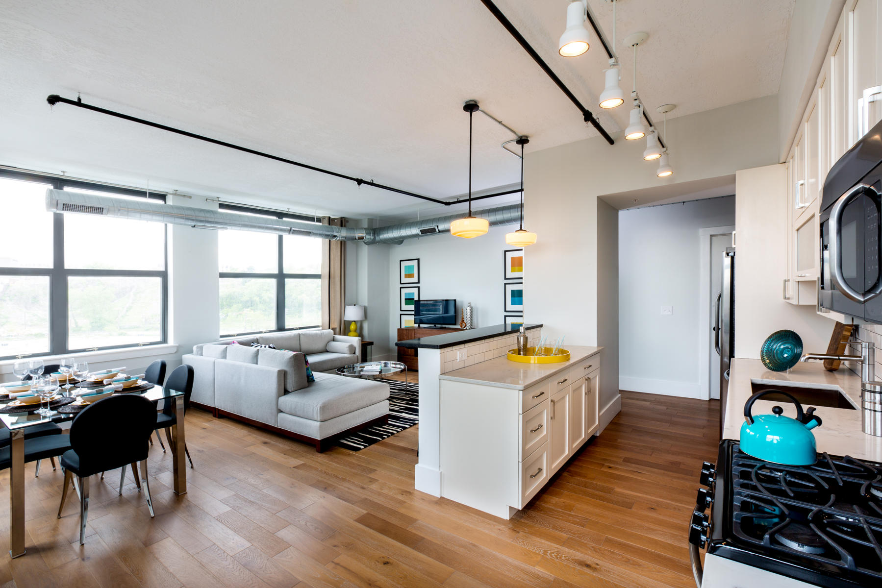 Interior design of Cast Iron Lofts II project